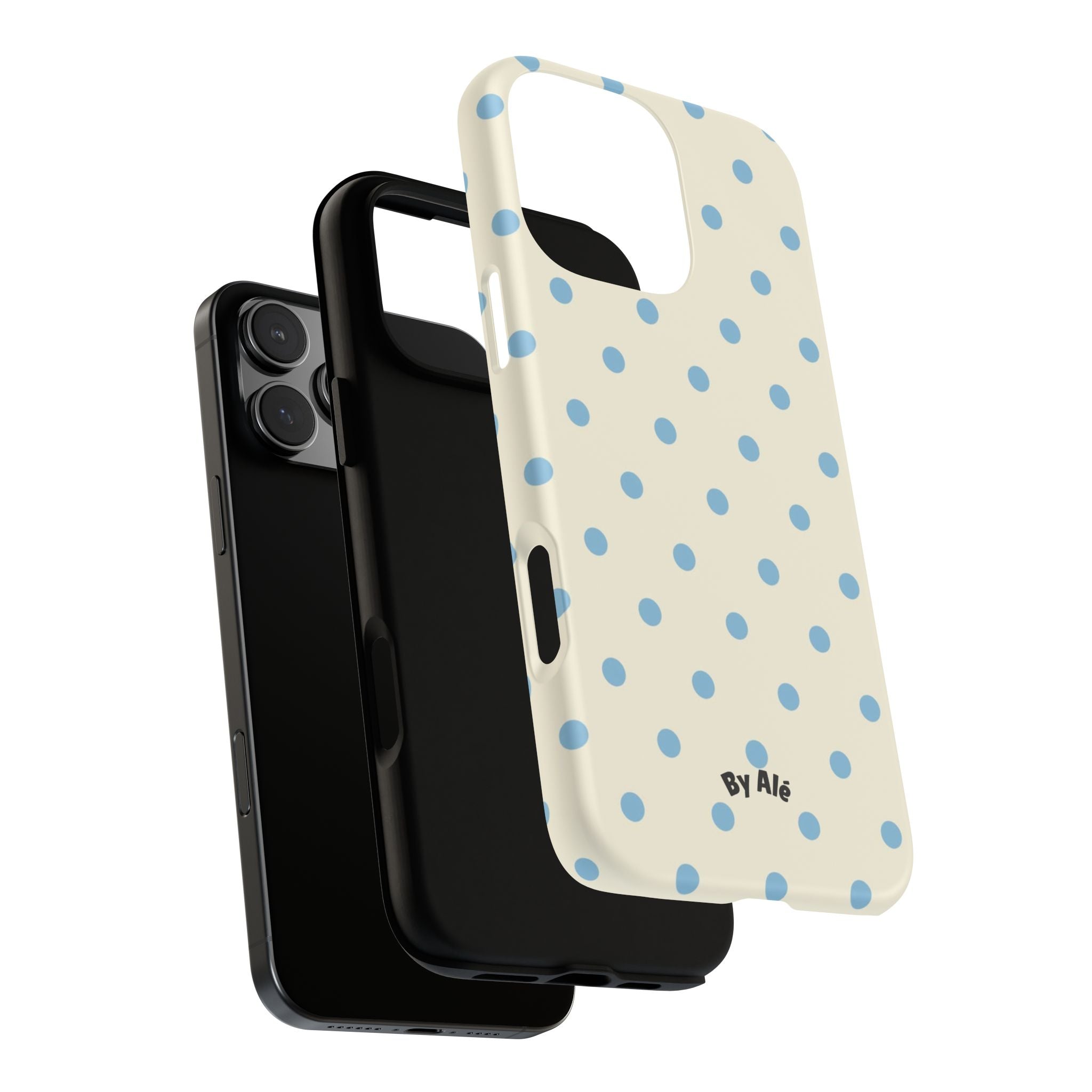 Blue Confetti - iPhone case