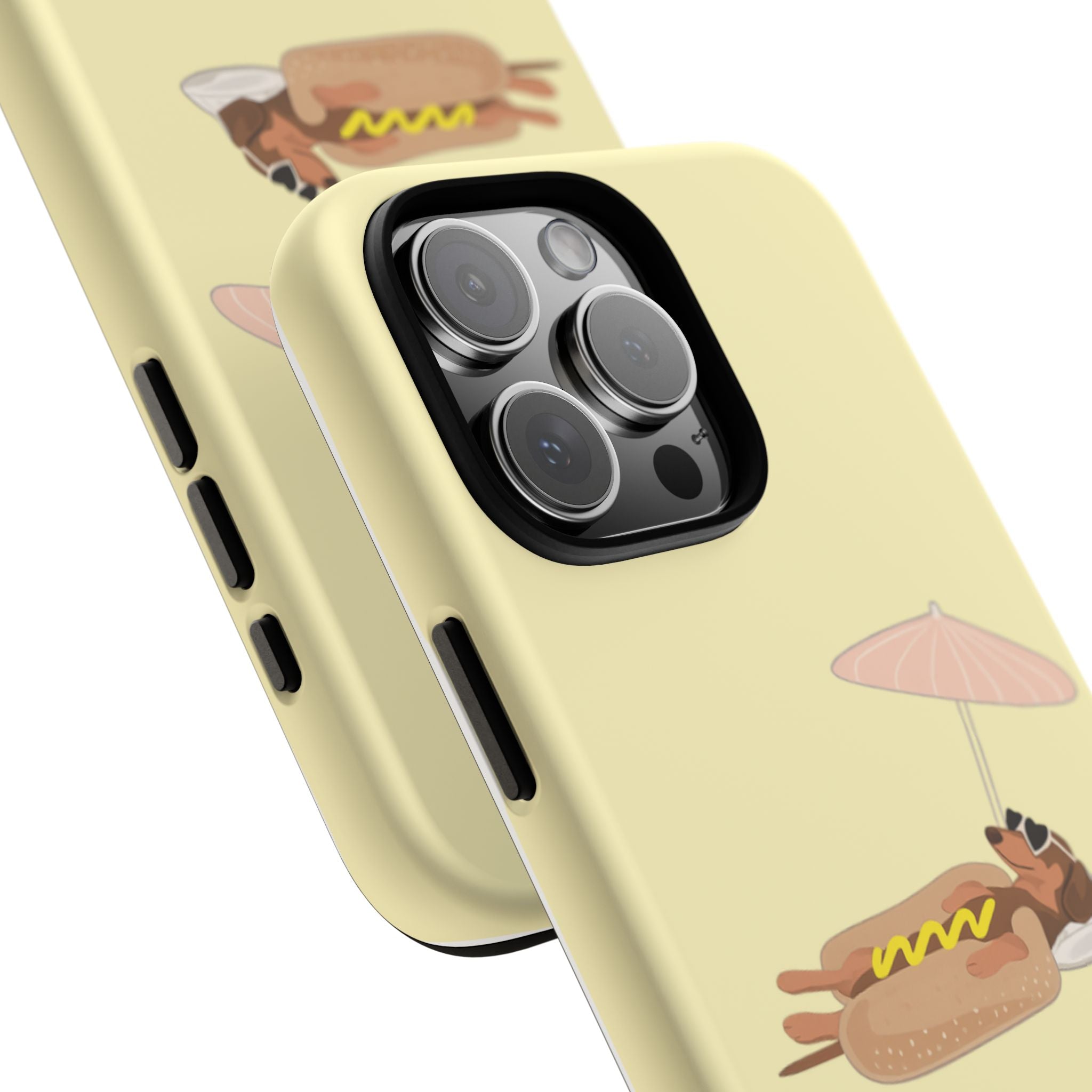 Dachshund Day Off - iPhone case