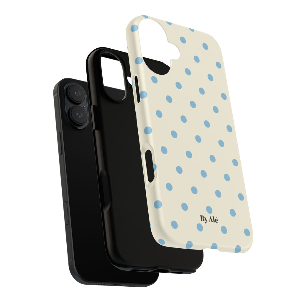 Navy Confetti - iPhone case