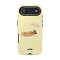 Dachshund Day Off - iPhone case
