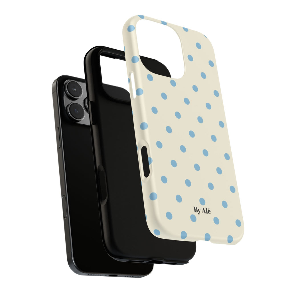 Navy Confetti - iPhone case