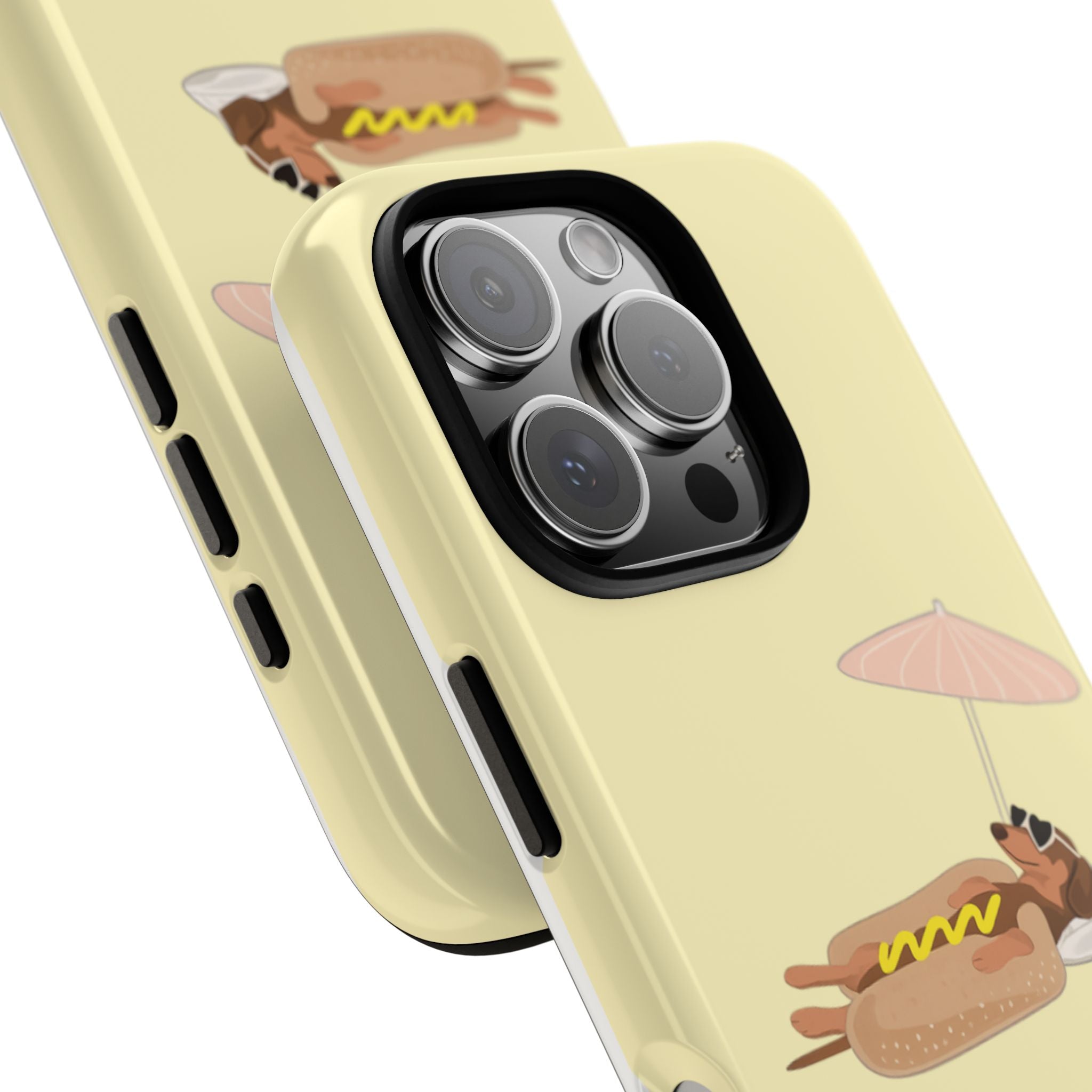 Dachshund Day Off - iPhone case