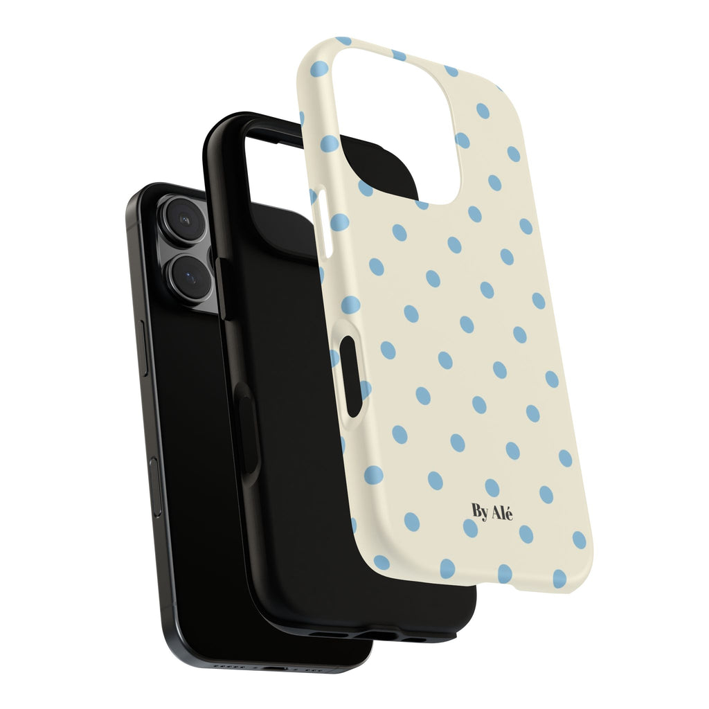 Navy Confetti - iPhone case