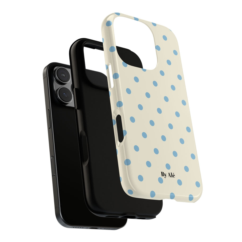 Navy Confetti - iPhone case