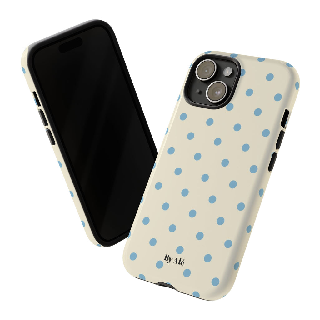 Navy Confetti - iPhone case
