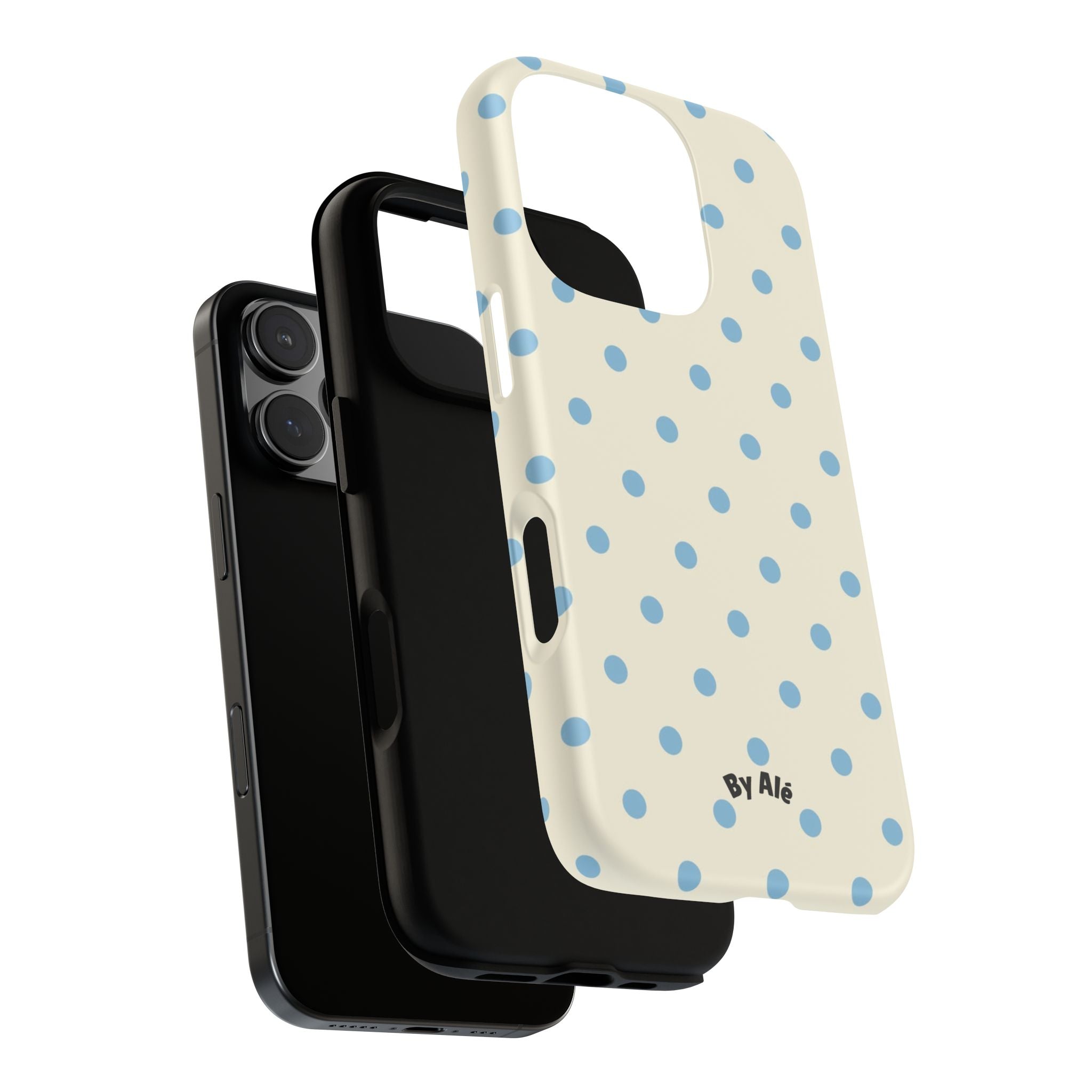 Blue Confetti - iPhone case