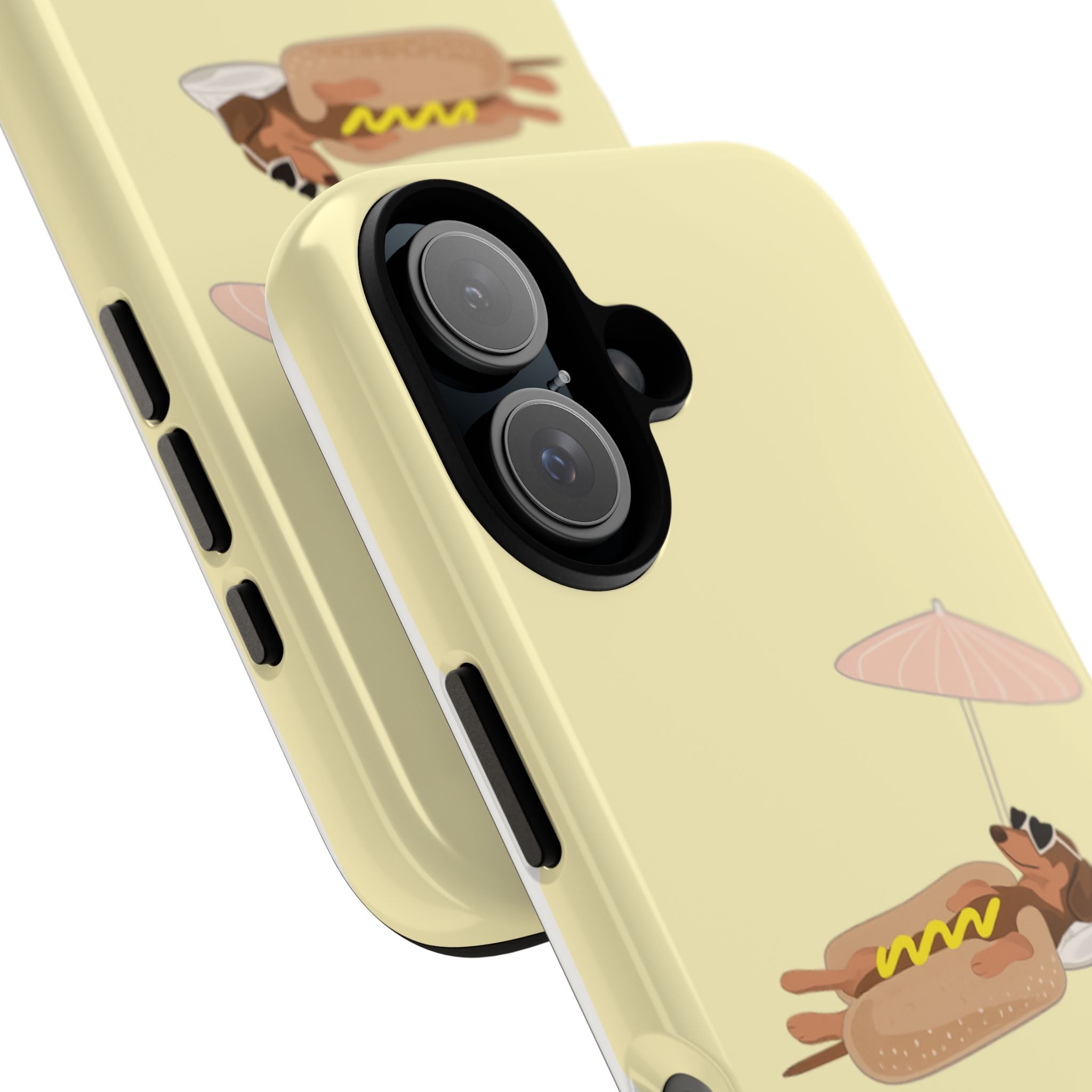 Dachshund Day Off - iPhone case