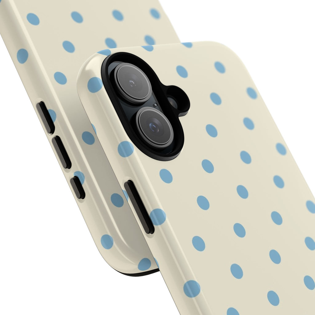 Navy Confetti - iPhone case